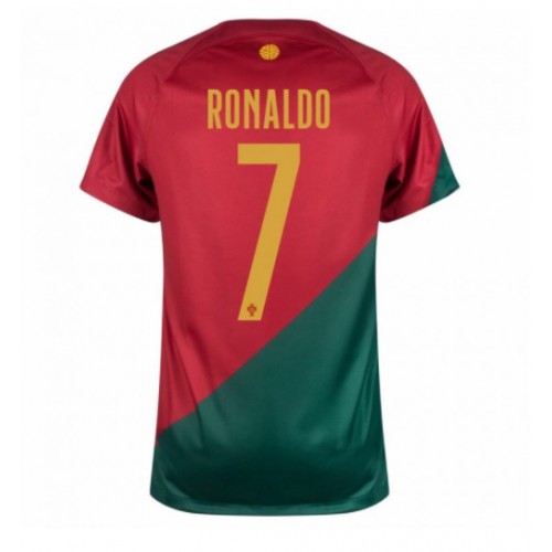 Pánský Fotbalový dres Portugalsko Cristiano Ronaldo #7 MS 2022 Domácí Krátký Rukáv